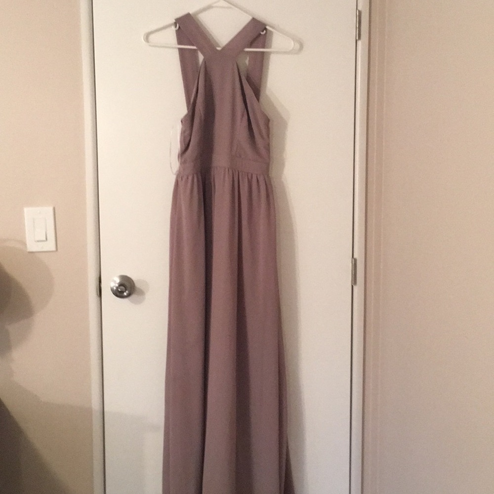 Dusty lavender Bridesmaid dress